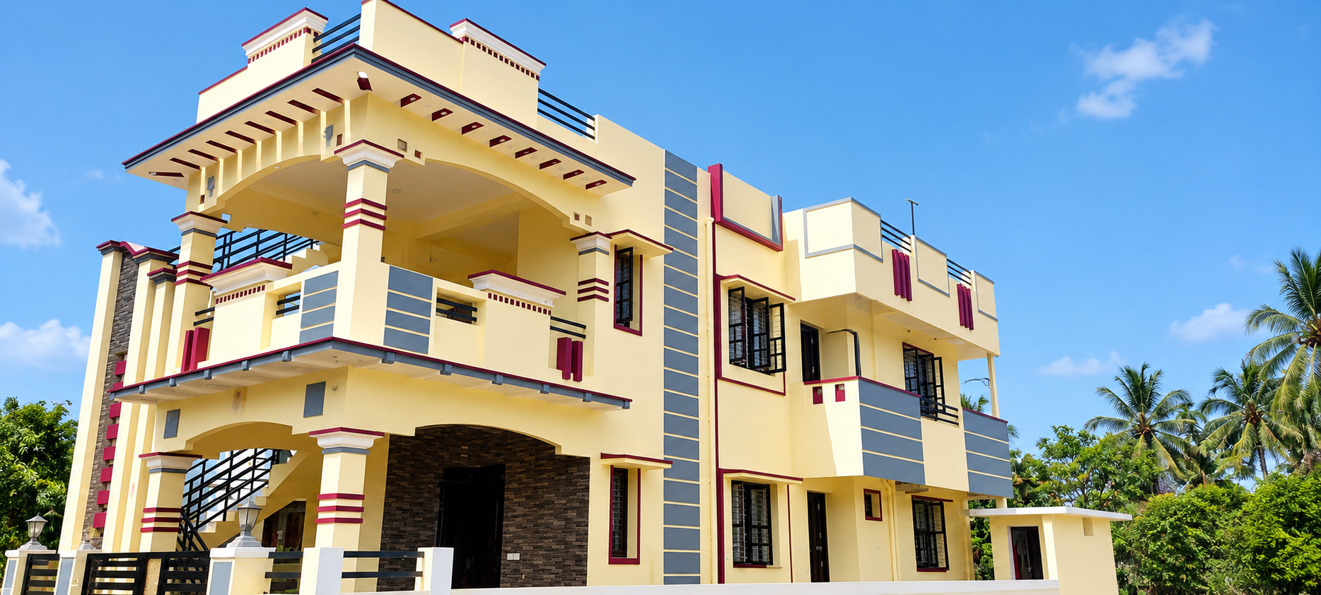 KVR Construction — Residential Villa Architecture